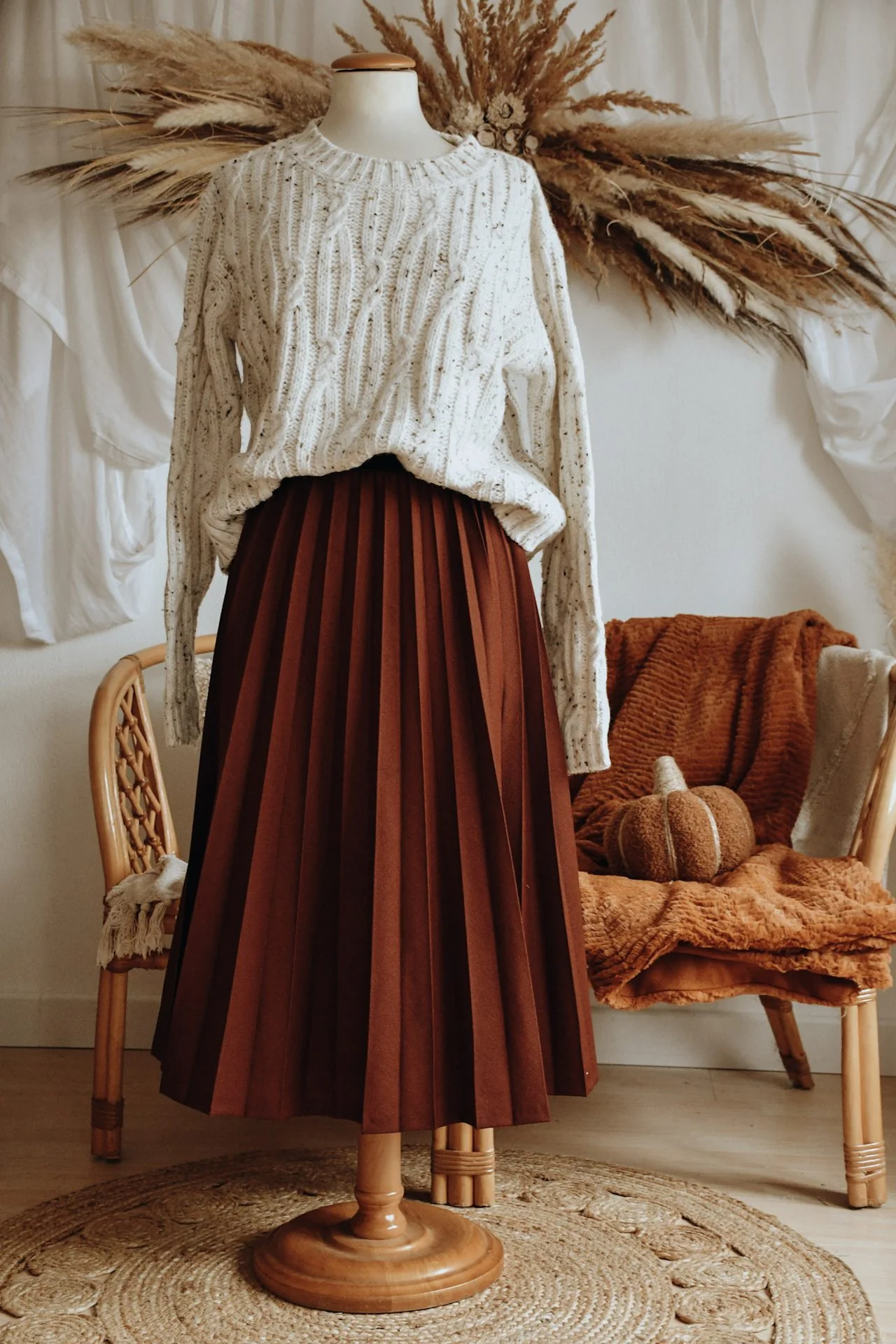 Verleihkleid Creme Bordeaux Nordhausen