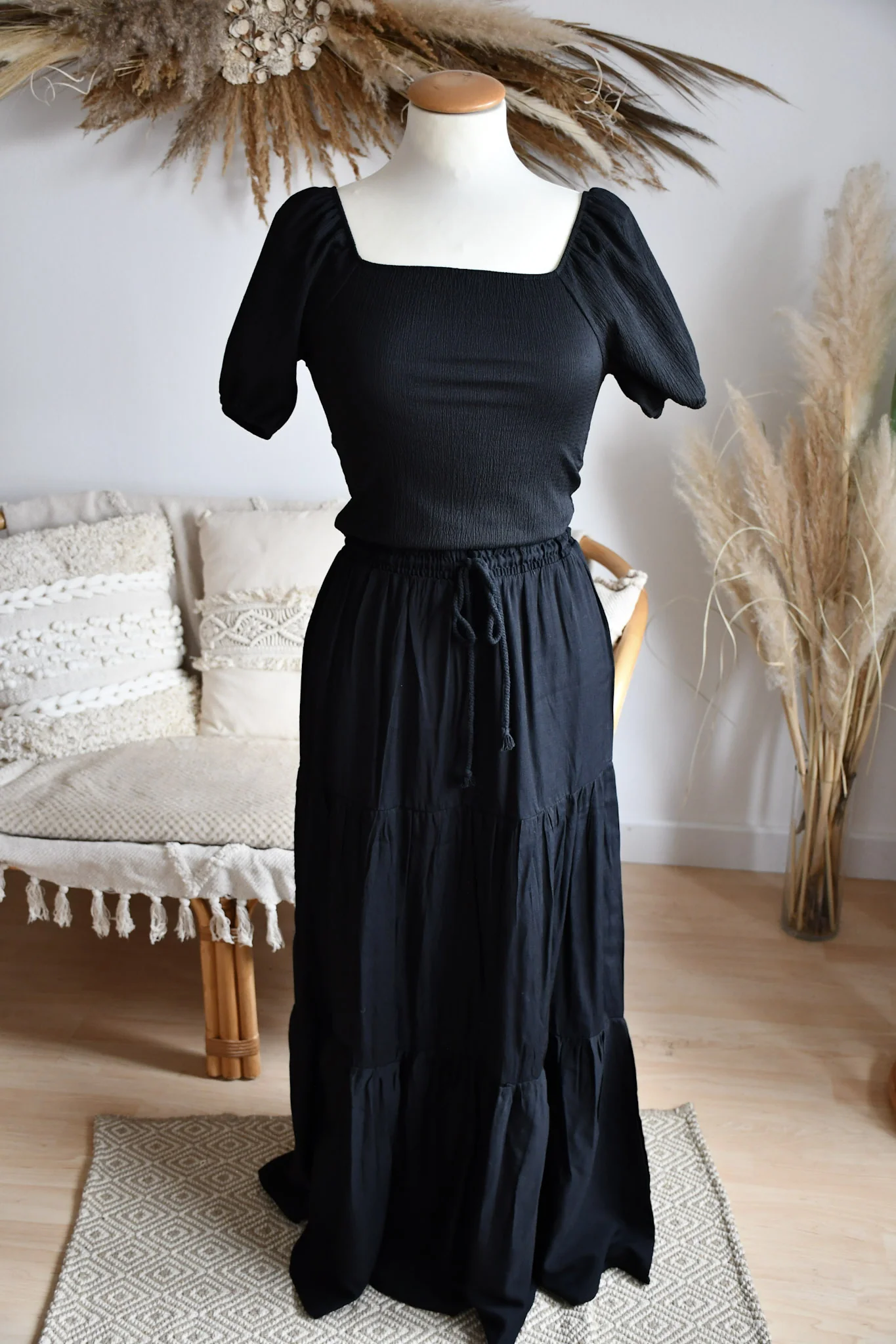 Verleihkleid Grau Spitze Elegant Nordhausen