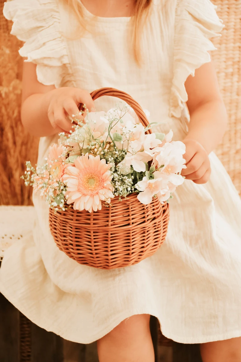 Mini-Shooting mit Entenküken Nordhausen – Blumenkorb Detail