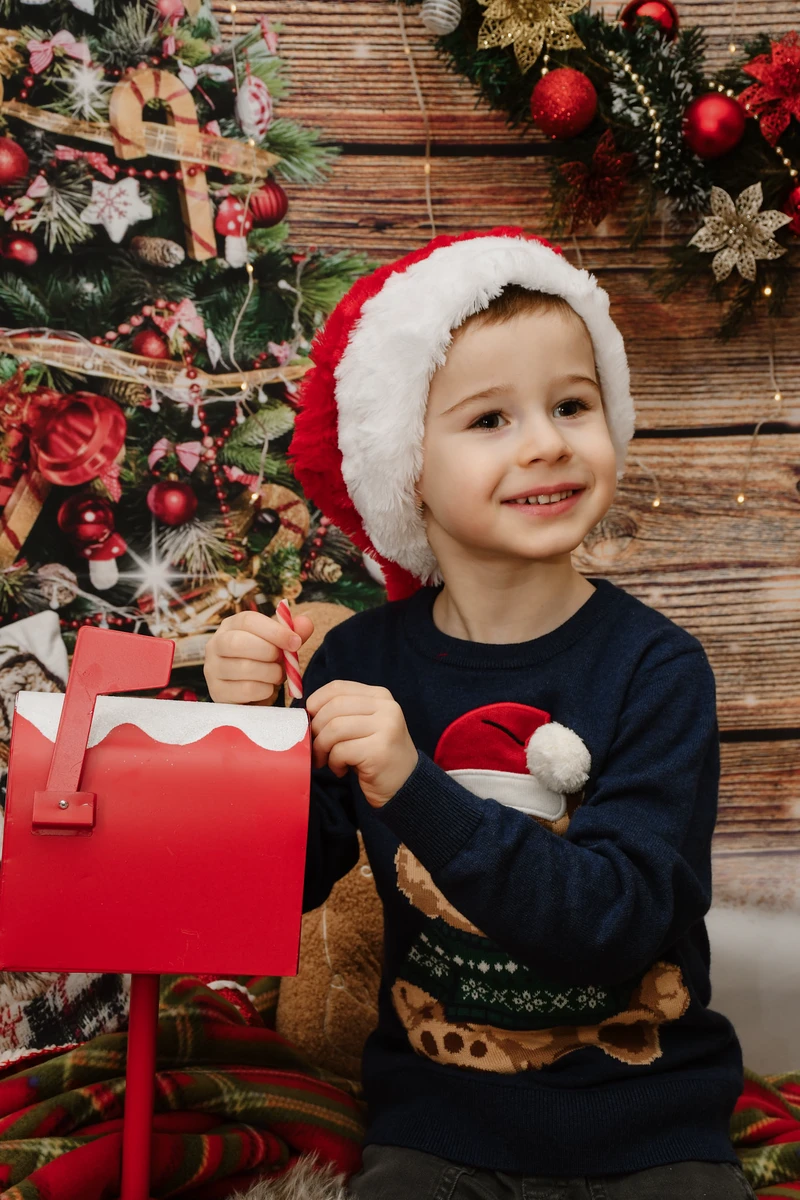Weihnachts-Mini-Shooting Nordhausen – Junge mit Nikolausmütze